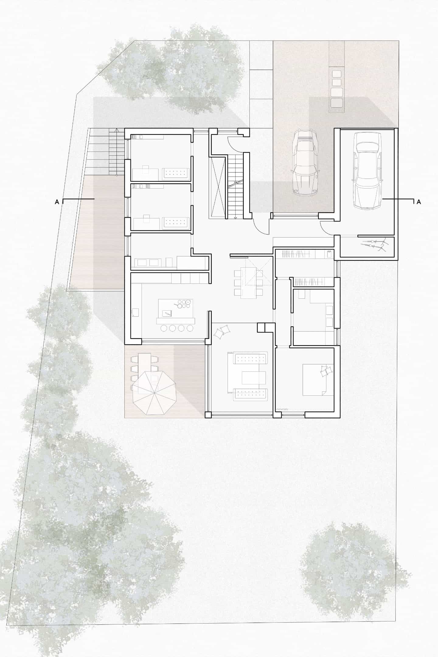 Haus für zwei Familien